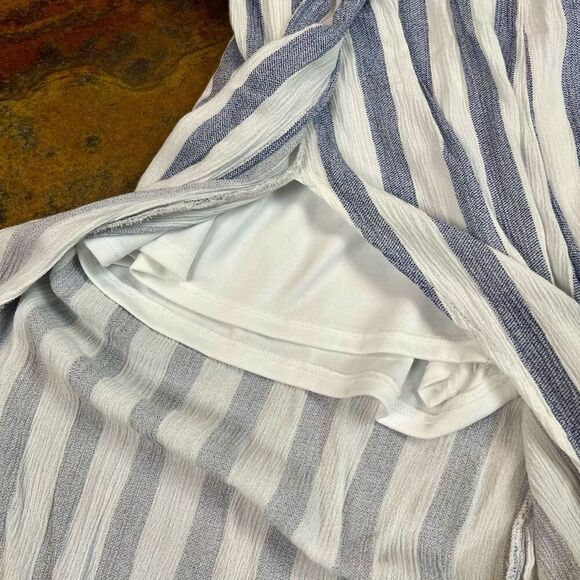 Favlux Fashion Striped Dress Jumpsuit Medium - Picture 11 of 11